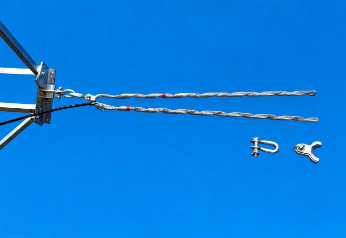 Temperature Range Minus 40 Celsius To Plus 75 Celsius Preformed Guy Grip Dead End Conductor Range Varies By Model Engineered For Guy Wire Anchoring