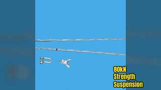 Предварительно сформированный комплект подвески 80 кН, оцинкованная сталь