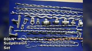 Комплект подвески для тяжелых условий эксплуатации, нагрузка 80 кН