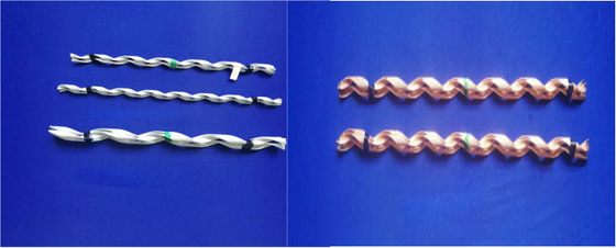 Цинково-гальванизированный предварительно сформированный тупик для 10-20 мм кабелей